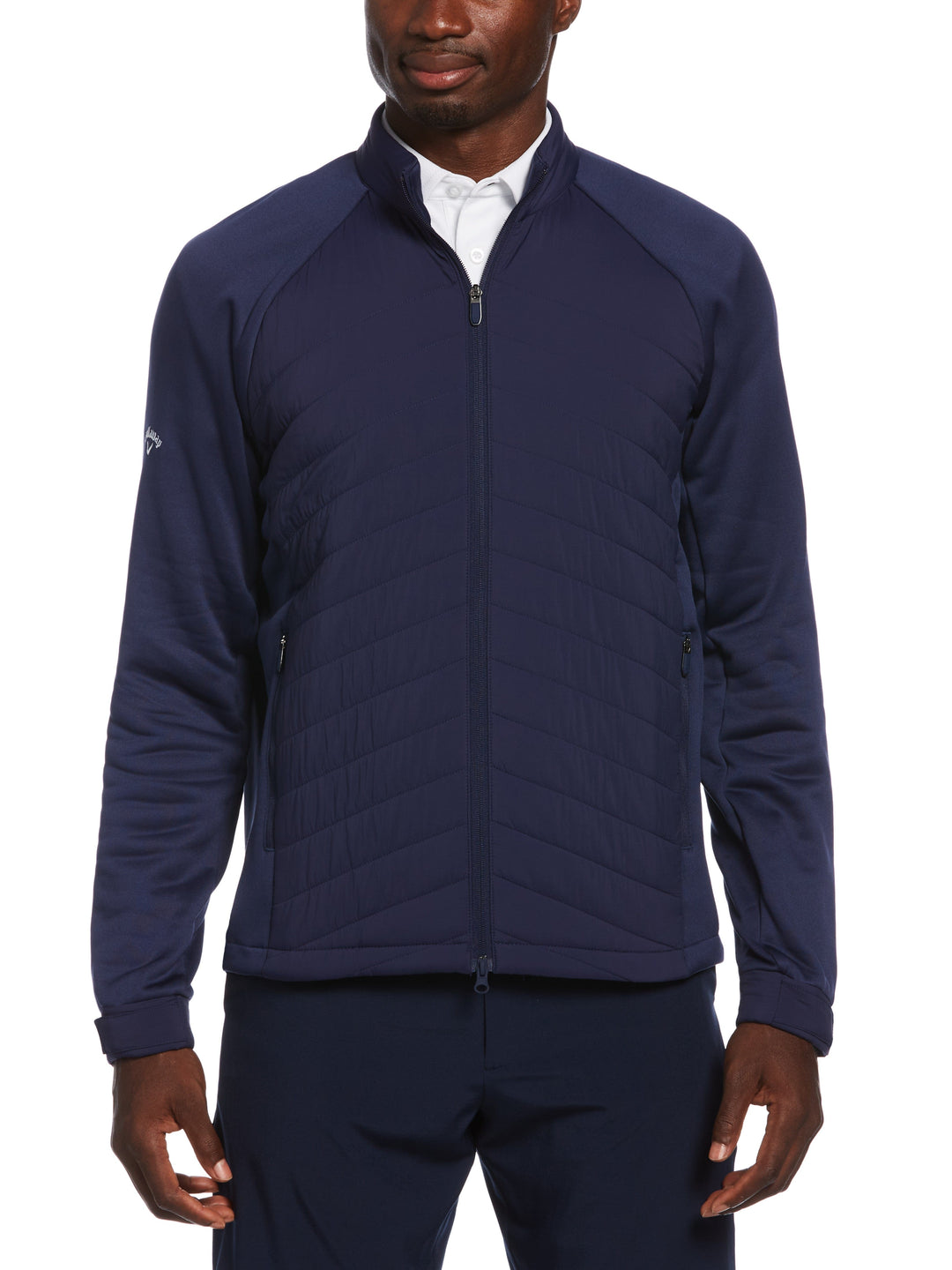 Mens Swing Tech Puffer Golf Jacket (Peacoat) 