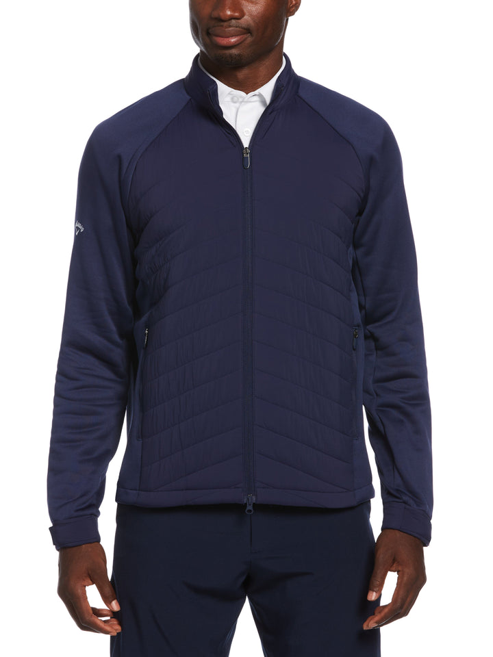 Mens Swing Tech Puffer Golf Jacket (Peacoat) 
