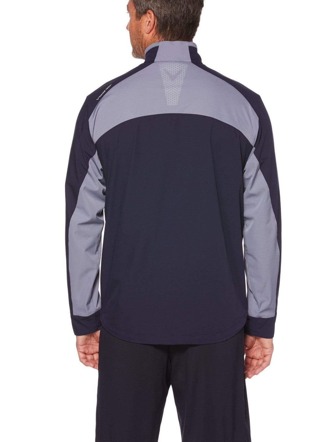 Mens Swing Tech 1/4 Zip Color Block Golf Jacket-Jackets-Callaway