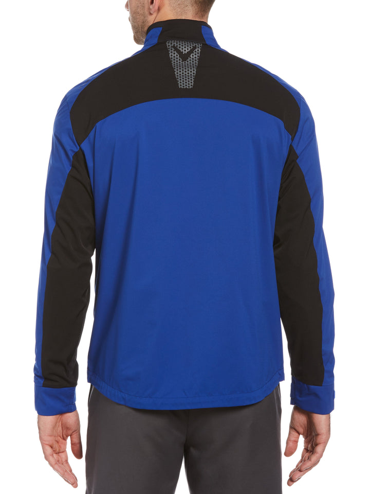 Mens Swing Tech 1/4 Zip Color Block Golf Windshirt-Jackets-Callaway