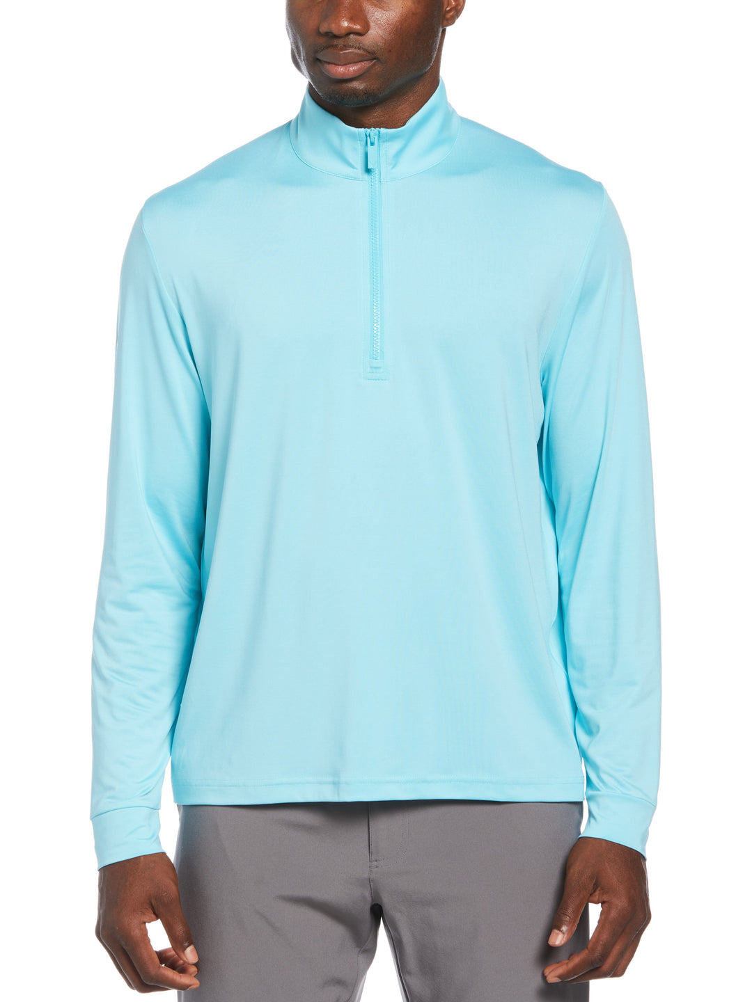 Mens SwingTech™ 1/4 Zip Sun Protection Pullover-Jackets-Santorini Blue-XL-Callaway