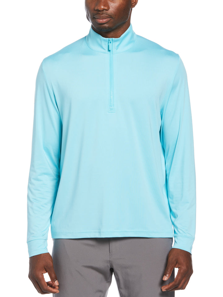 Mens SwingTech™ 1/4 Zip Sun Protection Pullover-Jackets-Santorini Blue-XL-Callaway