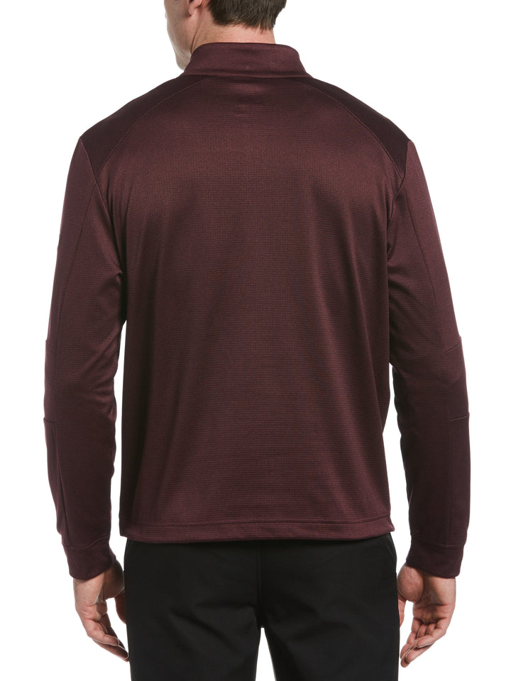 Mens Swing Tech 1/4 Zip Waffle Fleece With Chevron-Jackets-Callaway