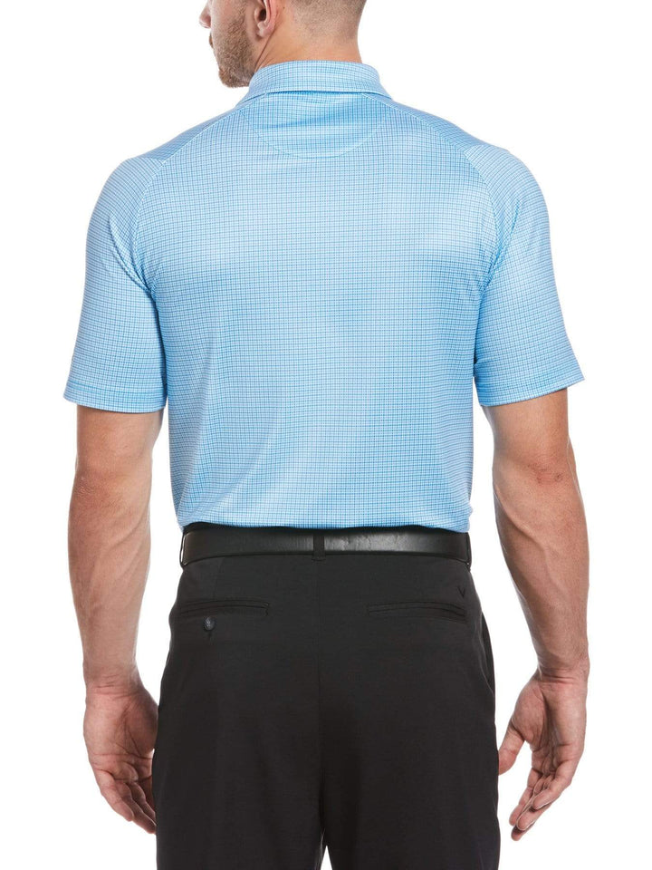 Mens Swing Tech Tattersall Polo-Polos-Callaway Apparel