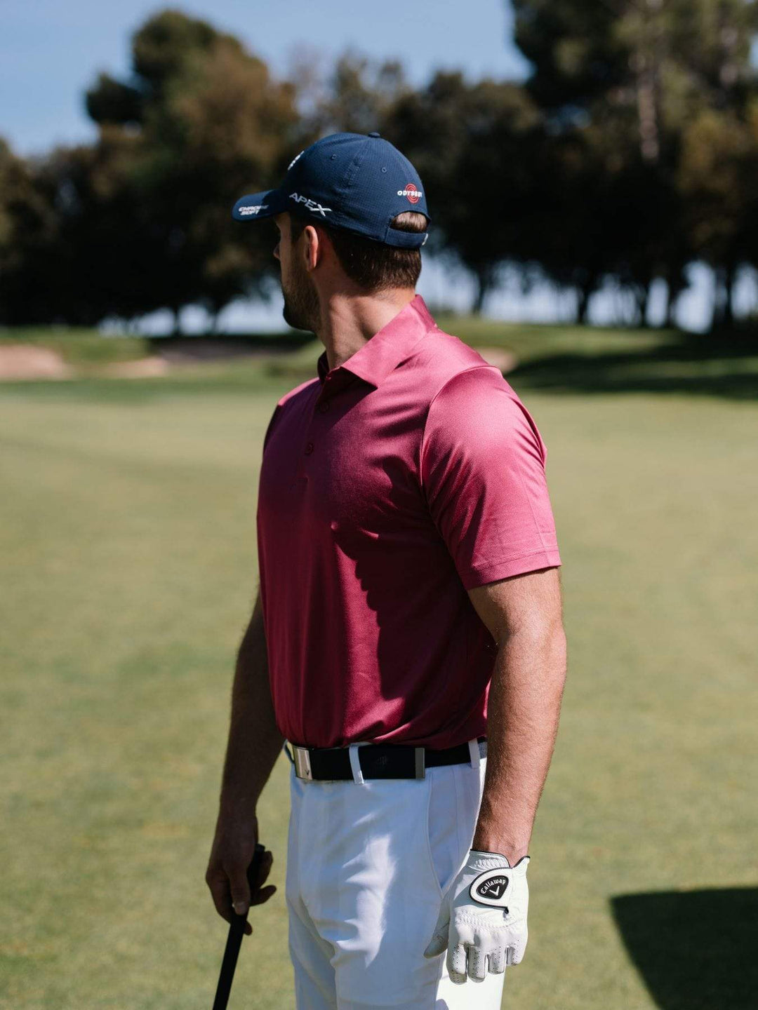 Mens Swing Tech Tour Fit Solid Polo-Polos-Callaway Apparel