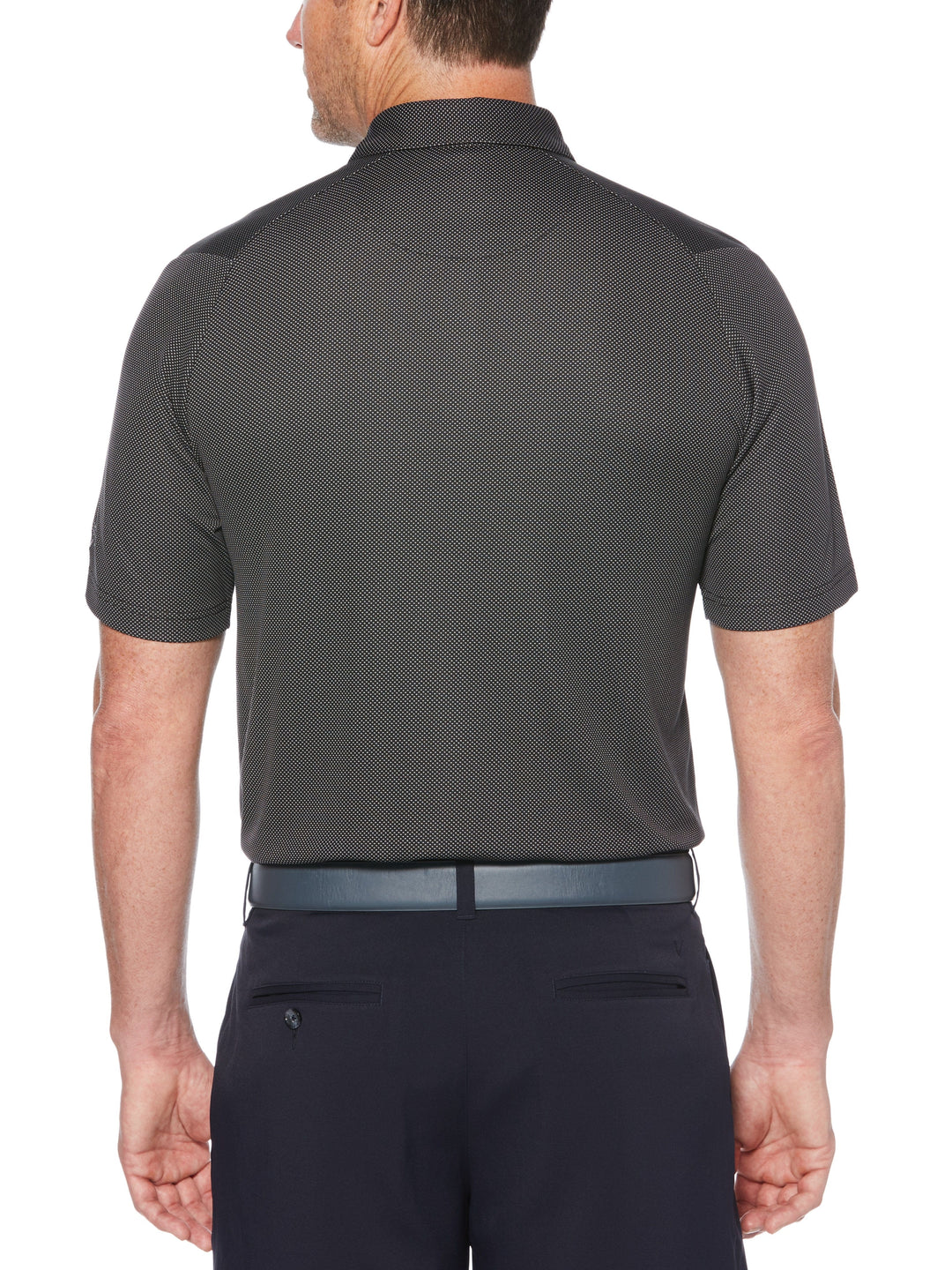 Mens Swing Tech Two Color Jacquard Polo-Polos-Callaway