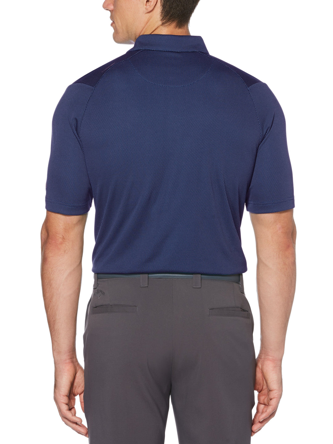 Mens Swing Tech Two Color Jacquard Polo-Polos-Callaway