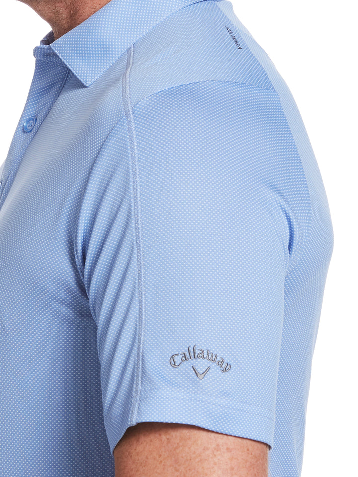 Mens Swing Tech Two Color Jacquard Polo-Polos-Callaway