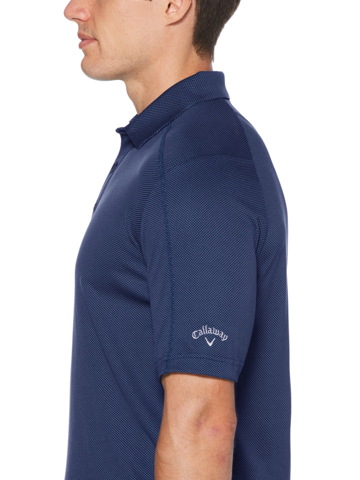Mens Swing Tech Two Color Jacquard Polo-Polos-Callaway