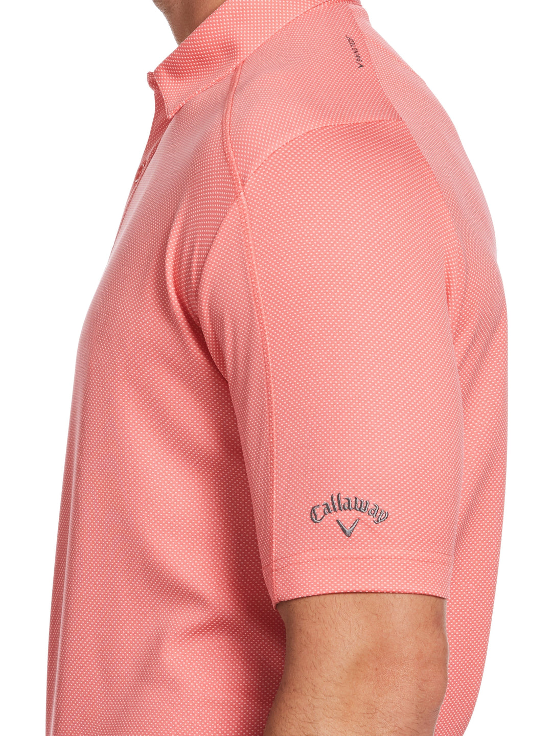 Mens Swing Tech Two Color Jacquard Polo-Polos-Callaway