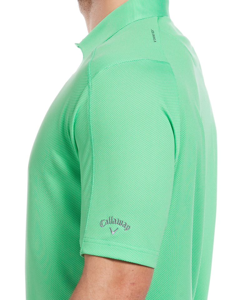 Mens Swing Tech Two Color Jacquard Polo-Polos-Callaway