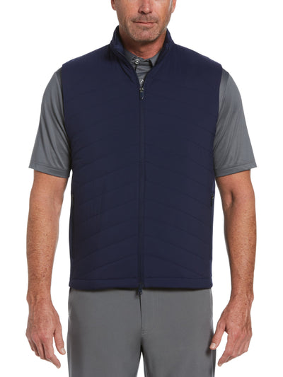 Mens Swing Tech Puffer Golf Vest (Peacoat) 