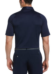 Men's Swing Tech Solid Golf Polo Shirt (Peacoat) 