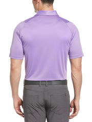 Men's Swing Tech Solid Golf Polo Shirt (Fairy Wren) 