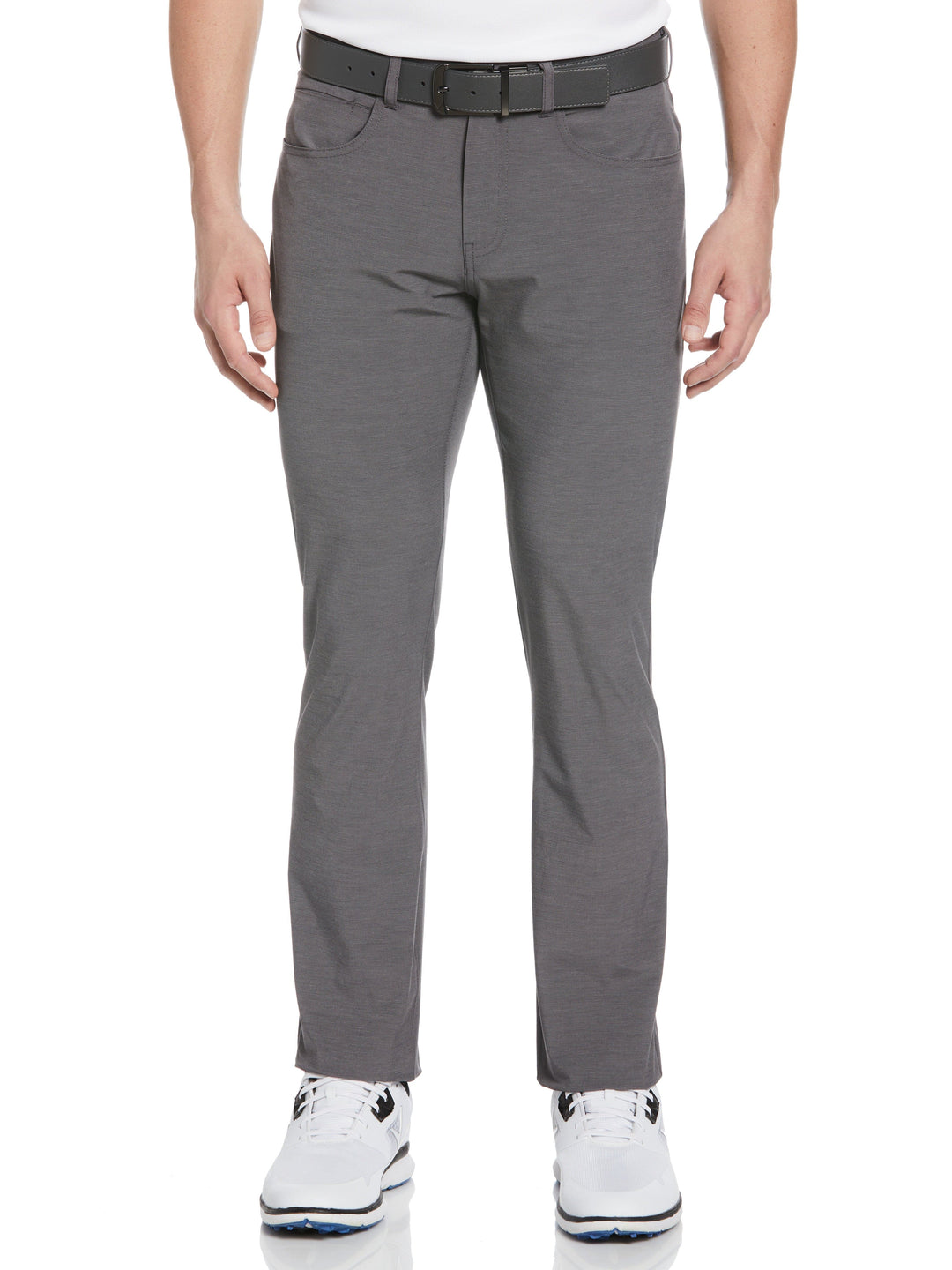 Textured 5 Pocket Golf Pant (Dk Grey Htr) 