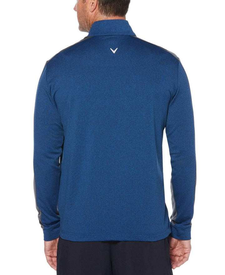 Mens Thermal Fine Line Pullover with Chevron Jackets