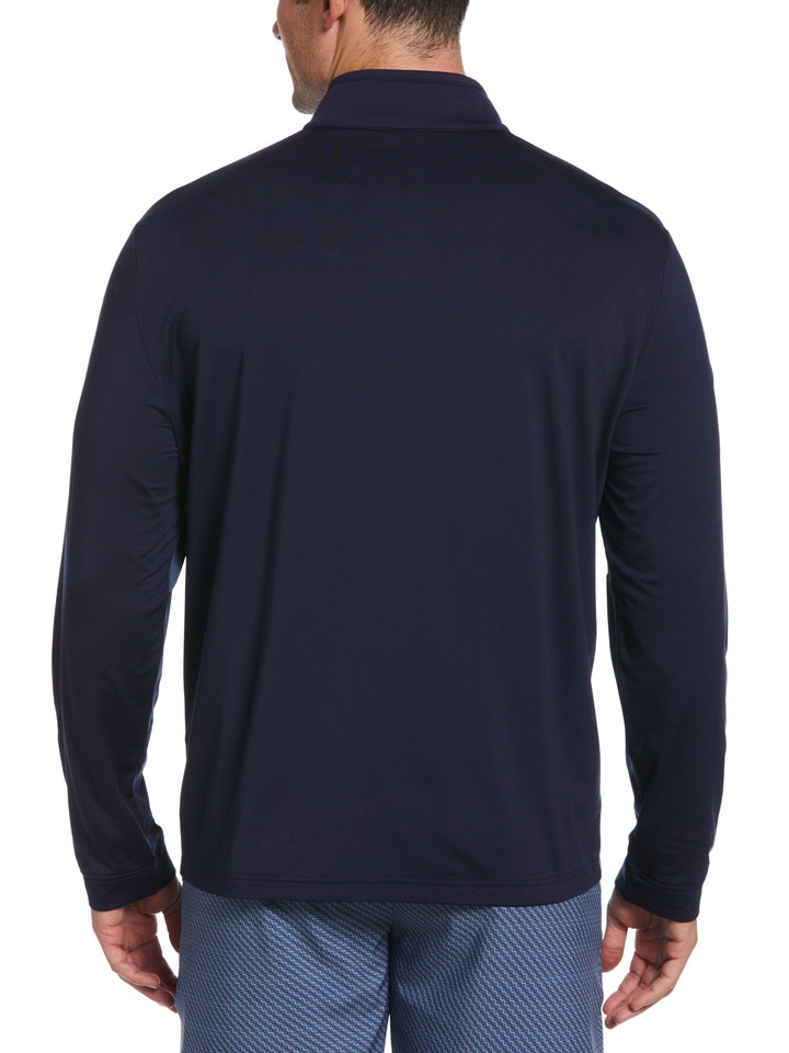 Ultra Light Aquapel 1/4 Zip Golf Pullover (Peacoat) 