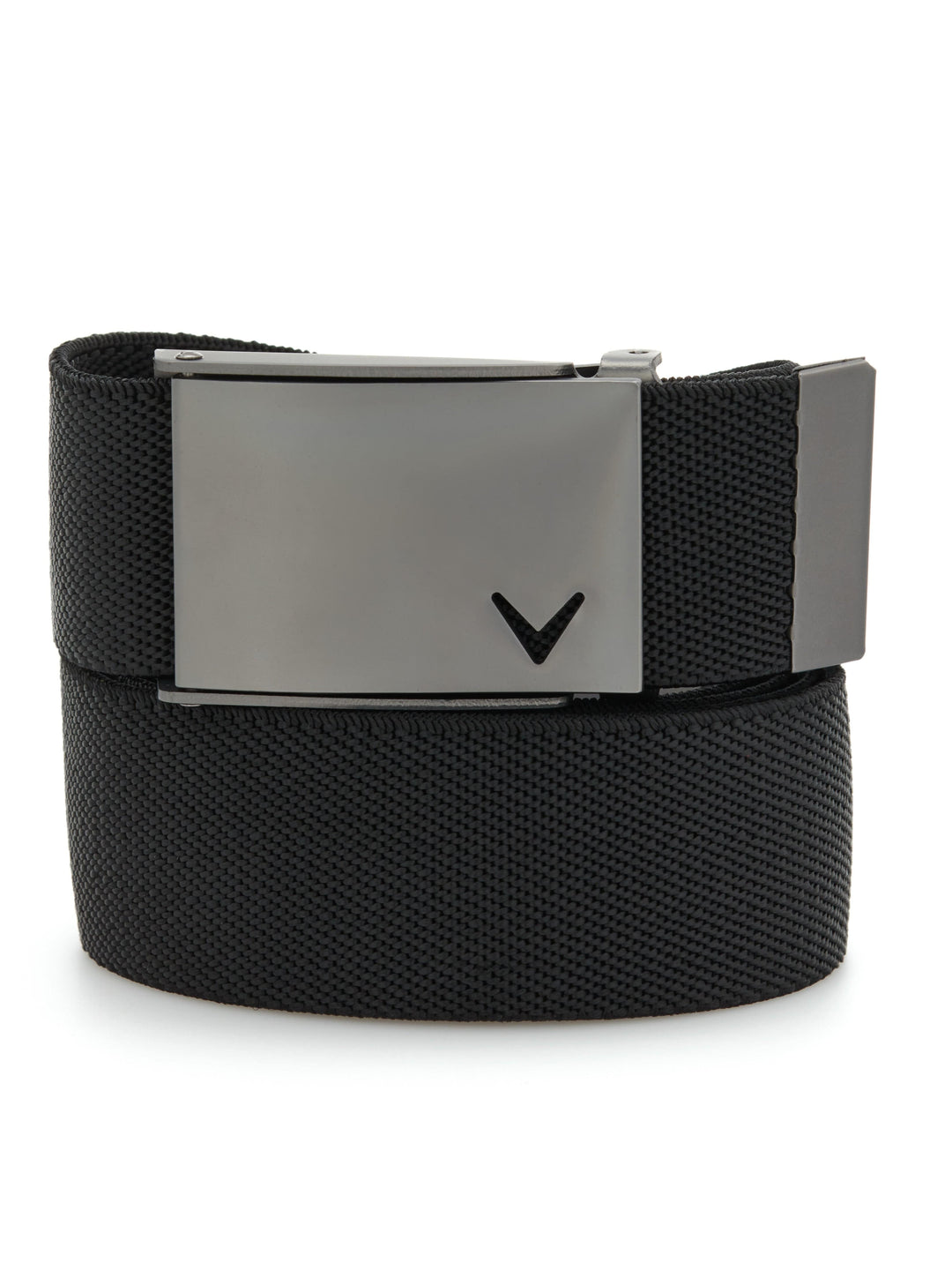 V Logo Golf Belt (Caviar) 