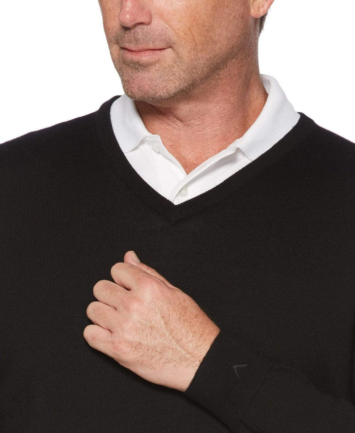 Mens V-Neck Merino Sweater Sweaters