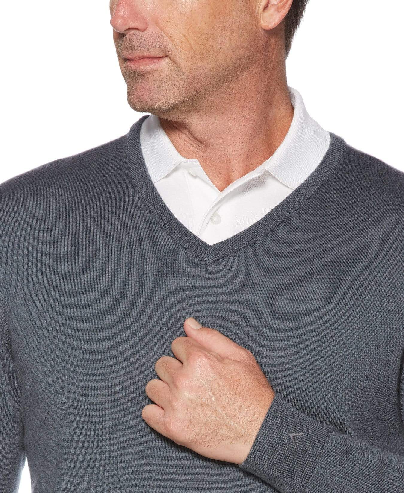 Mens V-Neck Merino Golf Sweater – Callaway Apparel
