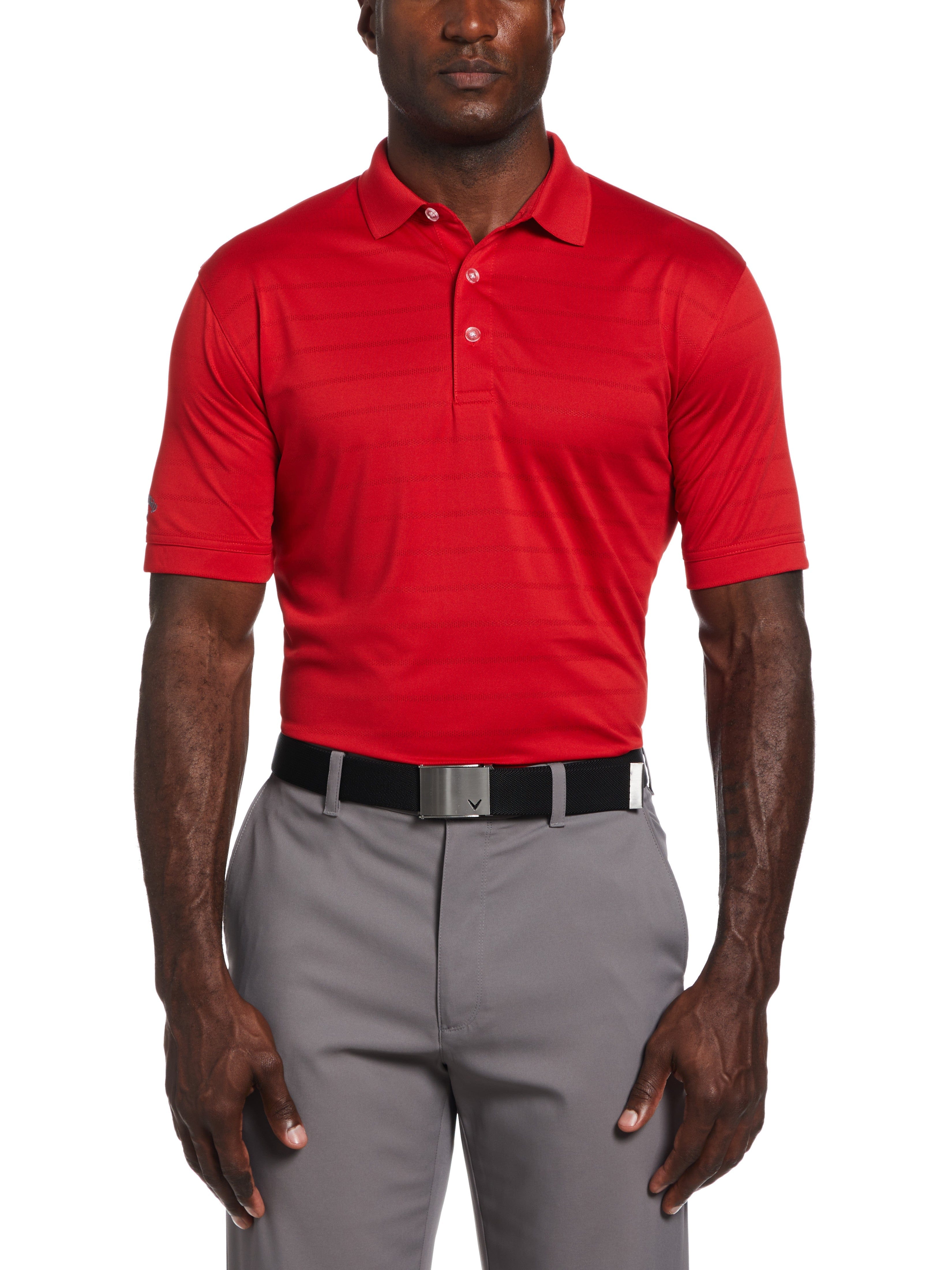 Mens Vent Short Sleeve Open Mesh Polo Shirt – Callaway Apparel