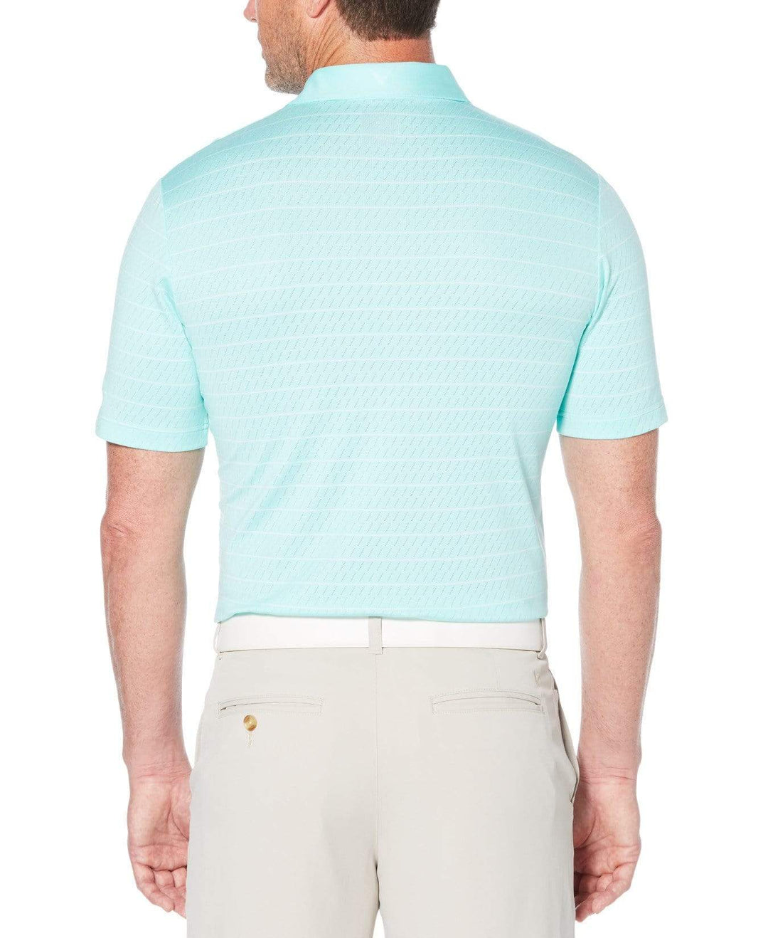 Mens Ventilated Stripe Golf Polo-Polos-Callaway Apparel
