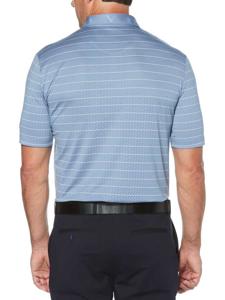 Mens Ventilated Stripe Golf Polo-Polos-Callaway