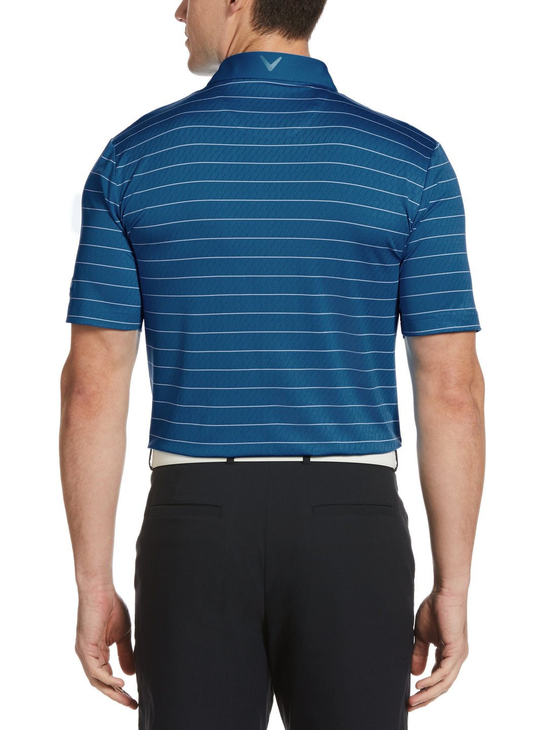 Mens Ventilated Stripe Golf Polo-Polos-Callaway