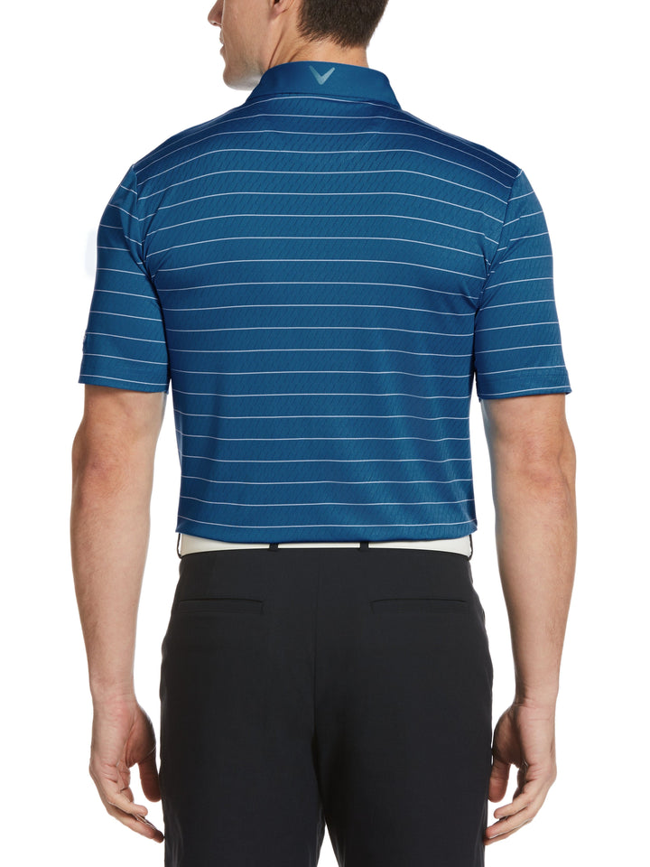 Mens Ventilated Stripe Golf Polo-Polos-Callaway
