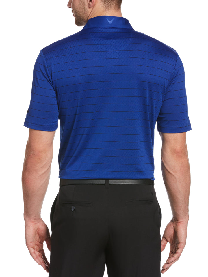 Mens Ventilated Stripe Polo-Polos-Callaway