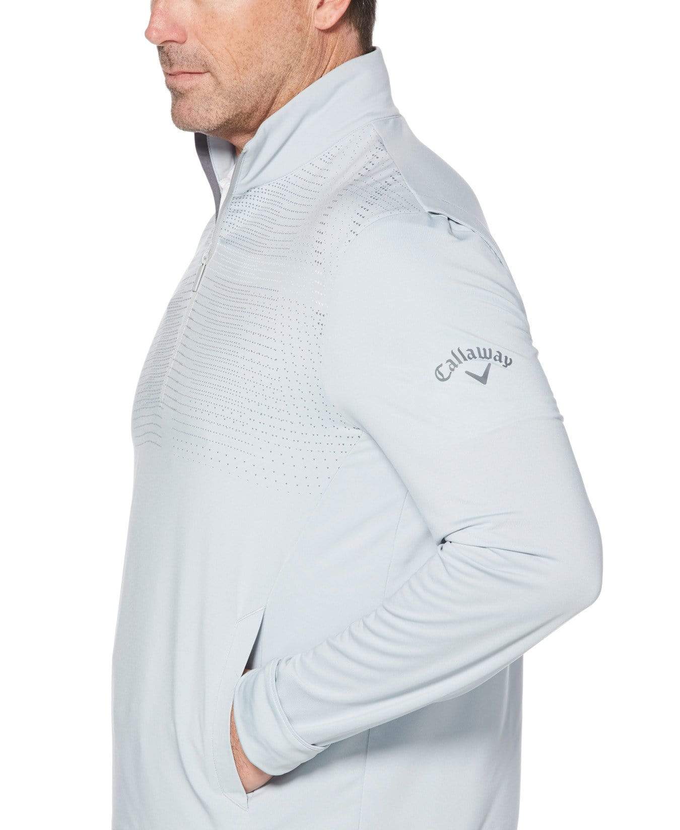 Mens Water Resistant Ergonomic 1/4 Zip Golf Pullover – Callaway