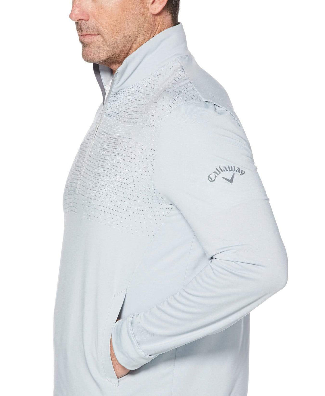 Mens Water Resistant Ergonomic 1/4 Zip Pullover Jackets