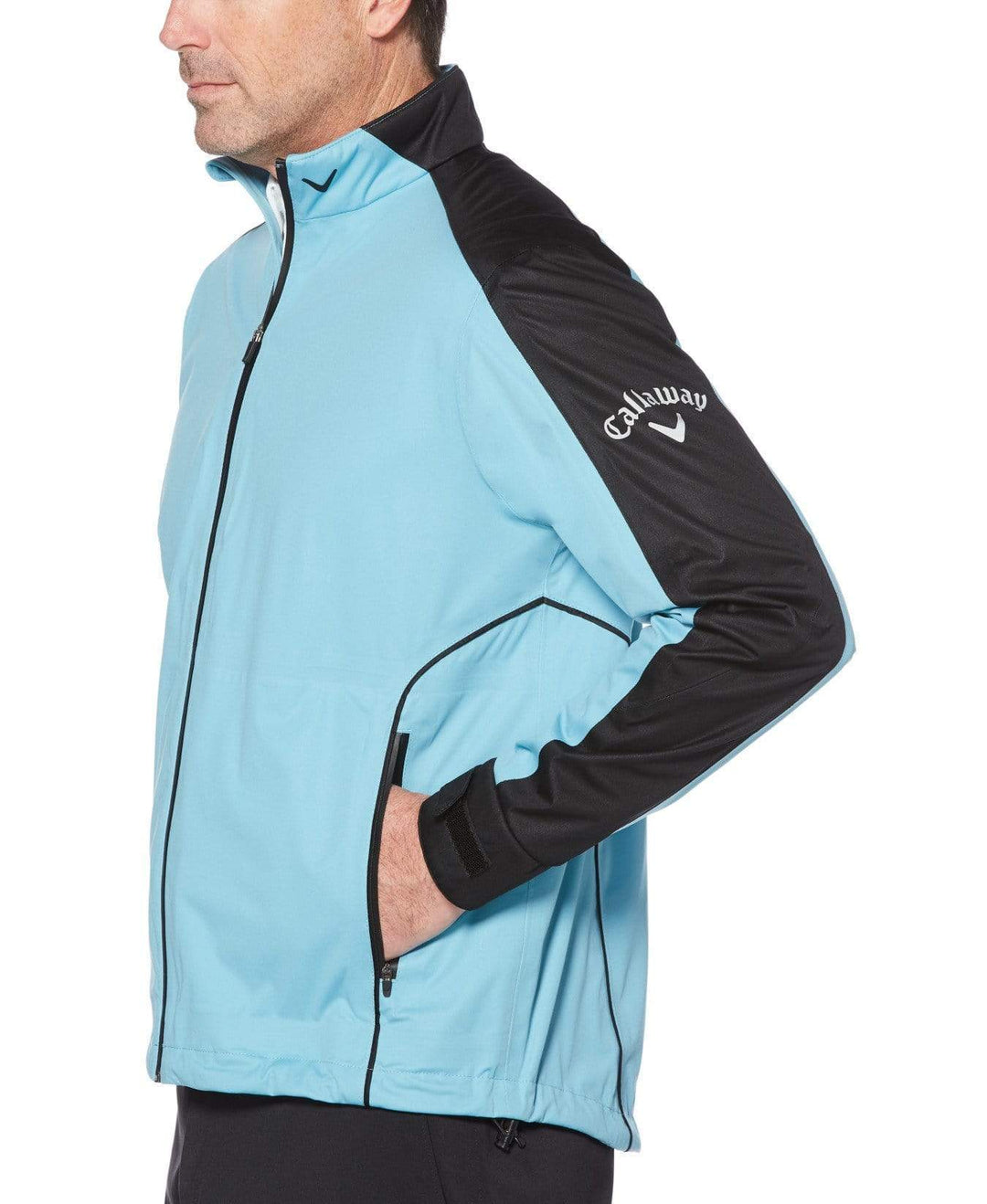 Mens Waterproof Full-Zip Jacket Jackets