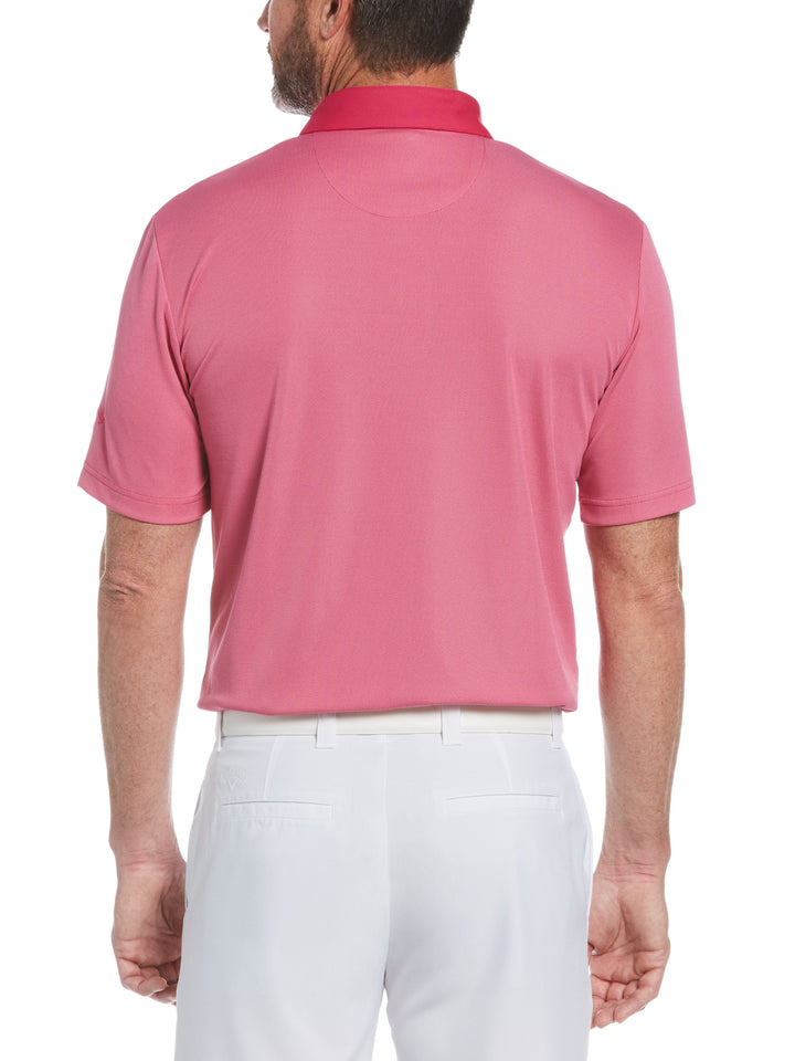 Mens Birdseye Block Polo-Polos-Callaway