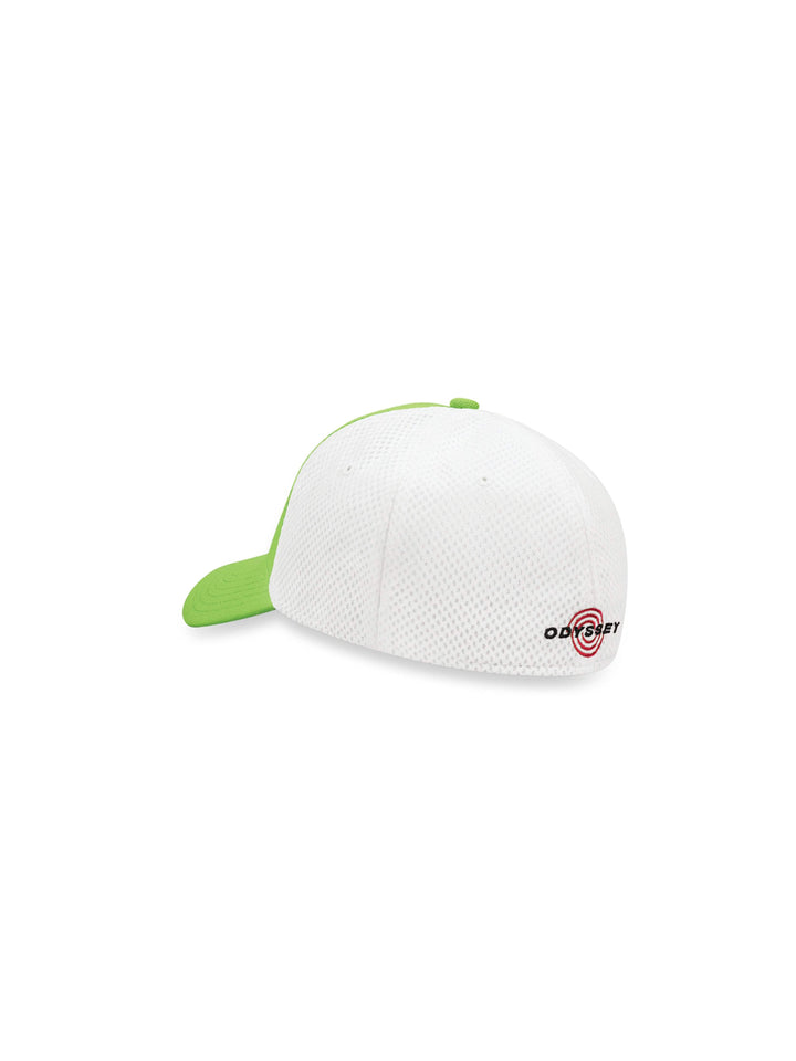 Mesh Fitted Hat-Hats-Lime/White-S/M-Callaway