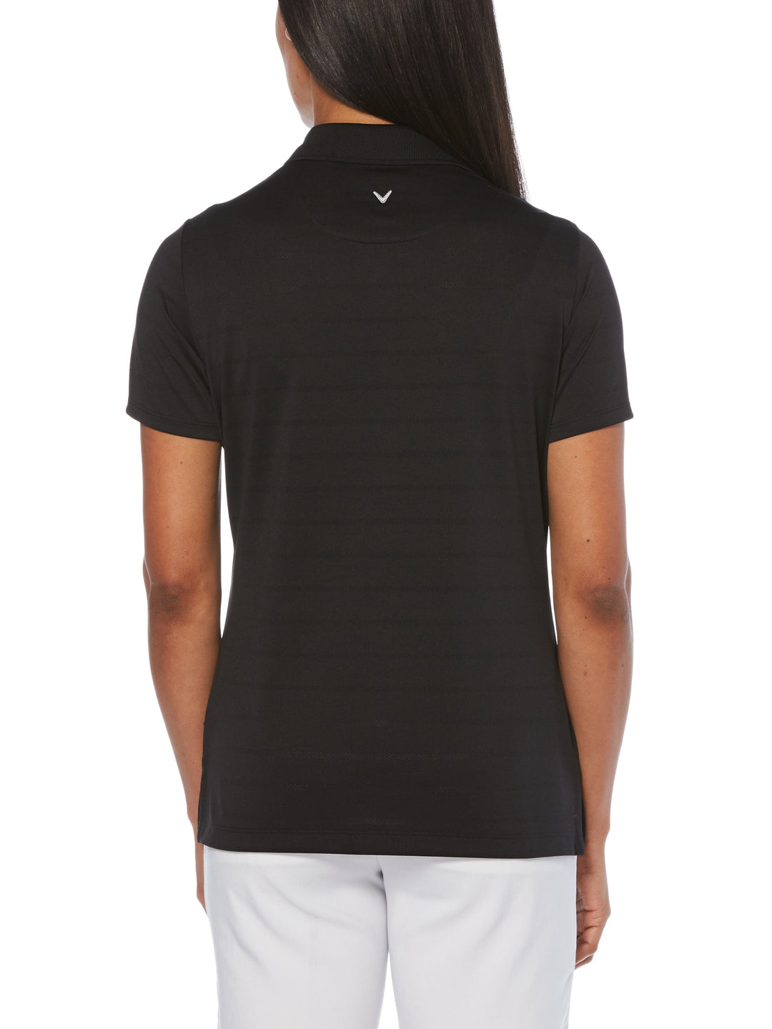 Opti-Vent Open Mesh Polo (Black) 