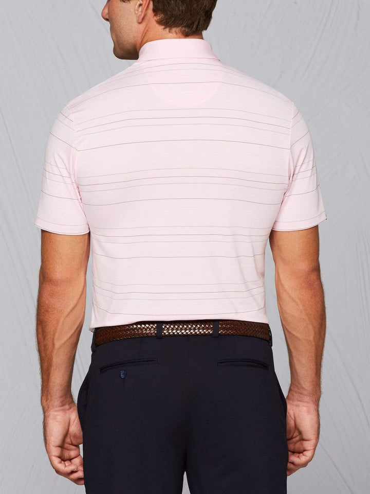 Tour Authentic 4 Color Striped Polo-Polos-Rose Shadow-XXXL-Callaway