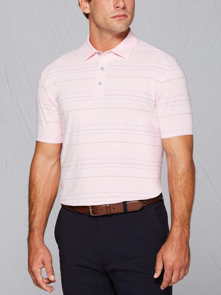 Tour Authentic 4 Color Striped Polo-Polos-Rose Shadow-XXXL-Callaway