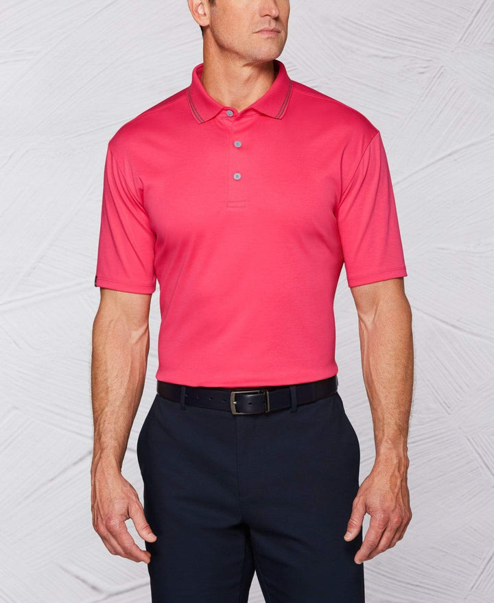 Tour Authentic Mercerized Cotton Polo Polos Raspberry / XXL