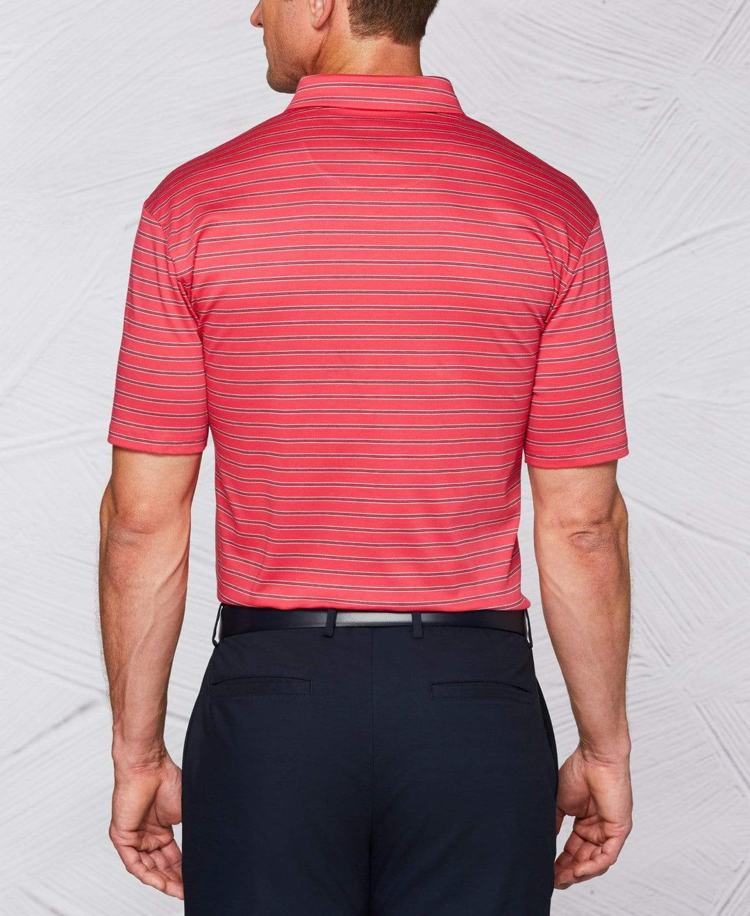 Tour Authentic Mercerized Cotton Stripe Polo Polos