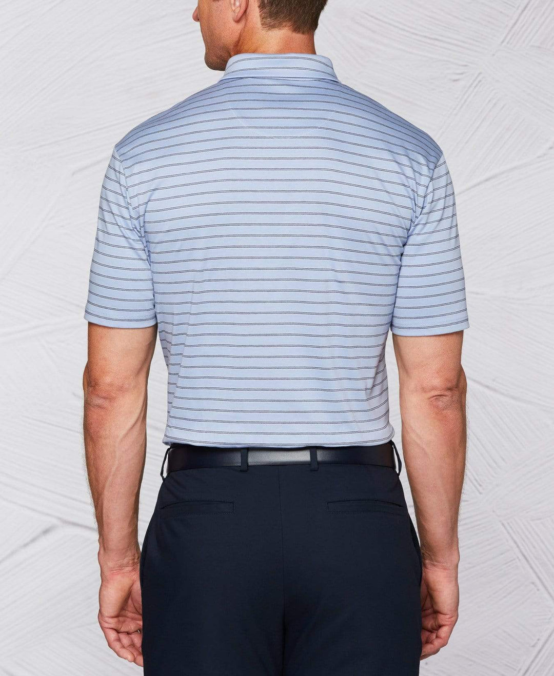 Tour Authentic Mercerized Cotton Stripe Polo Polos