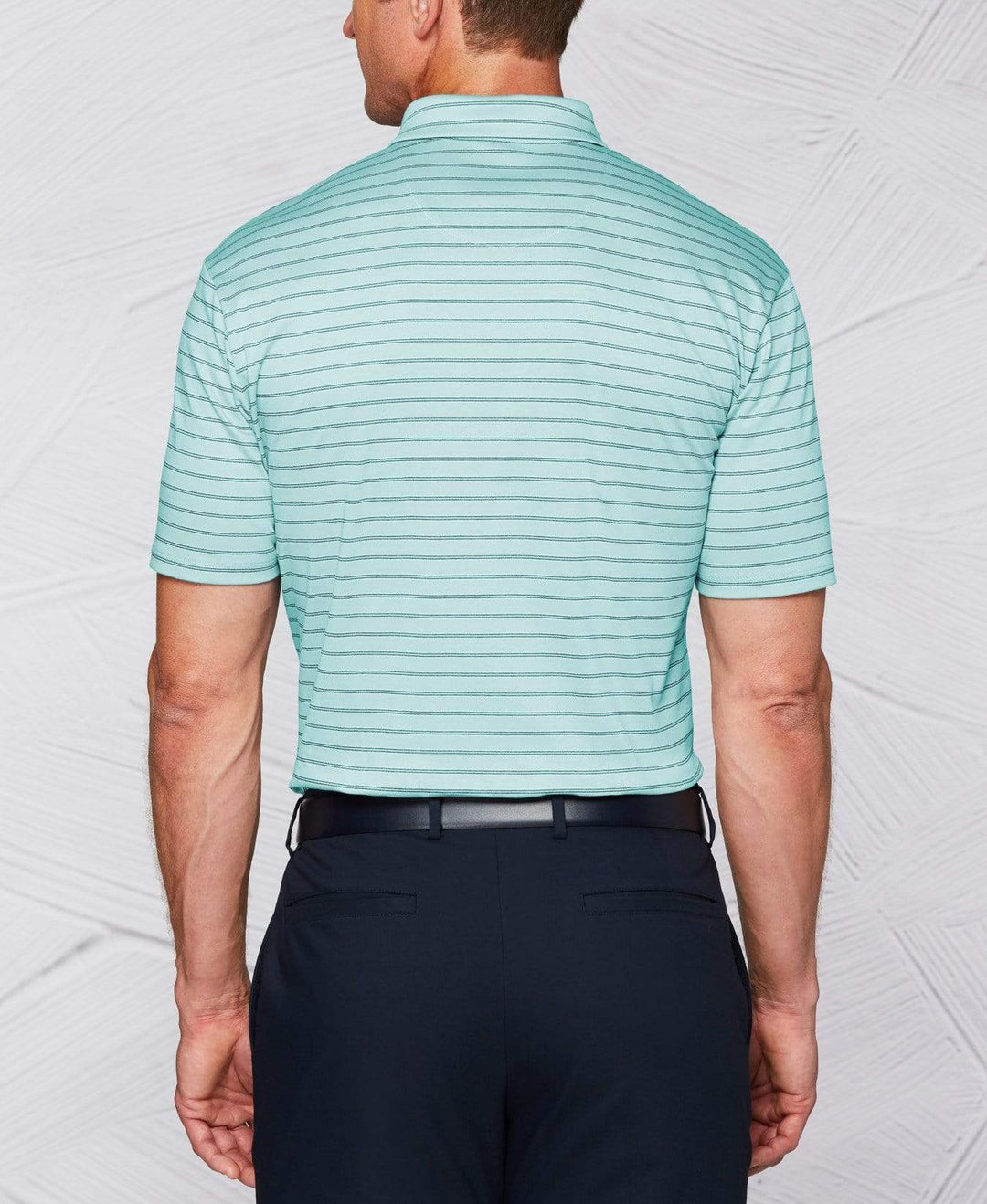 Tour Authentic Mercerized Cotton Stripe Polo Polos
