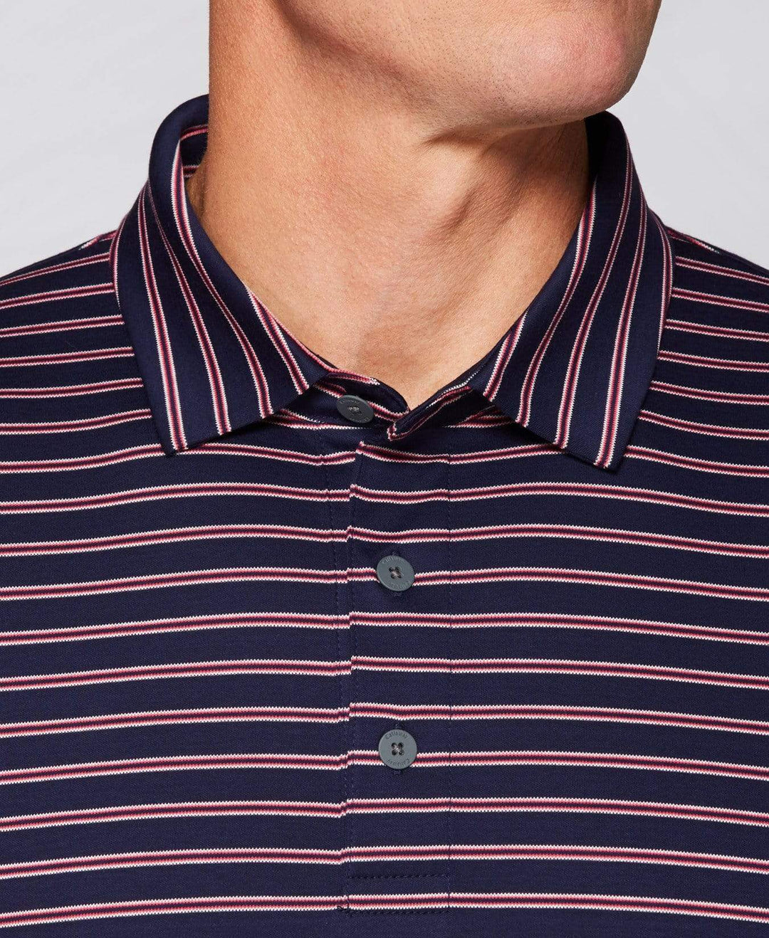 Tour Authentic Mercerized Cotton Stripe Polo Polos