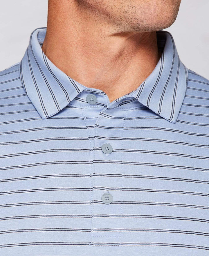 Tour Authentic Mercerized Cotton Stripe Polo Polos