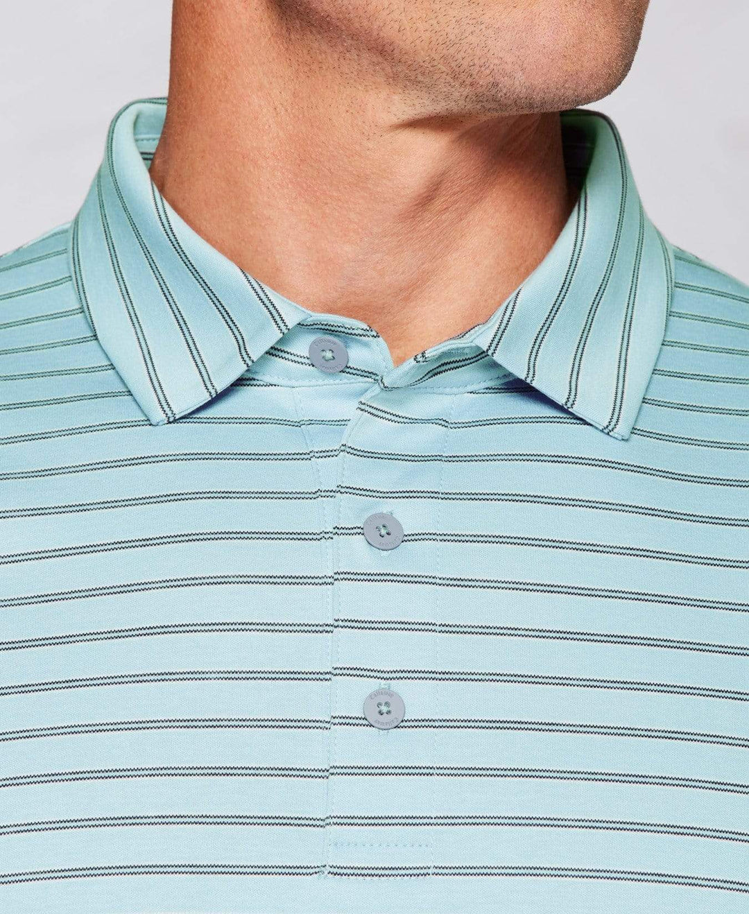 Tour Authentic Mercerized Cotton Stripe Polo Polos