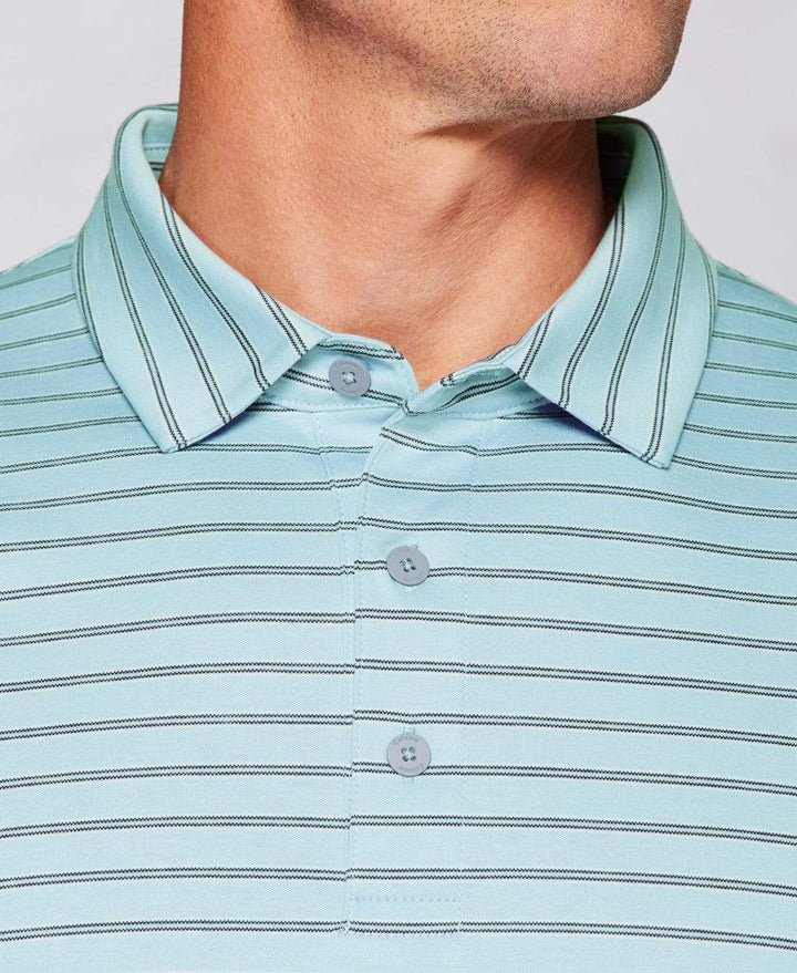 Tour Authentic Mercerized Cotton Stripe Polo Polos