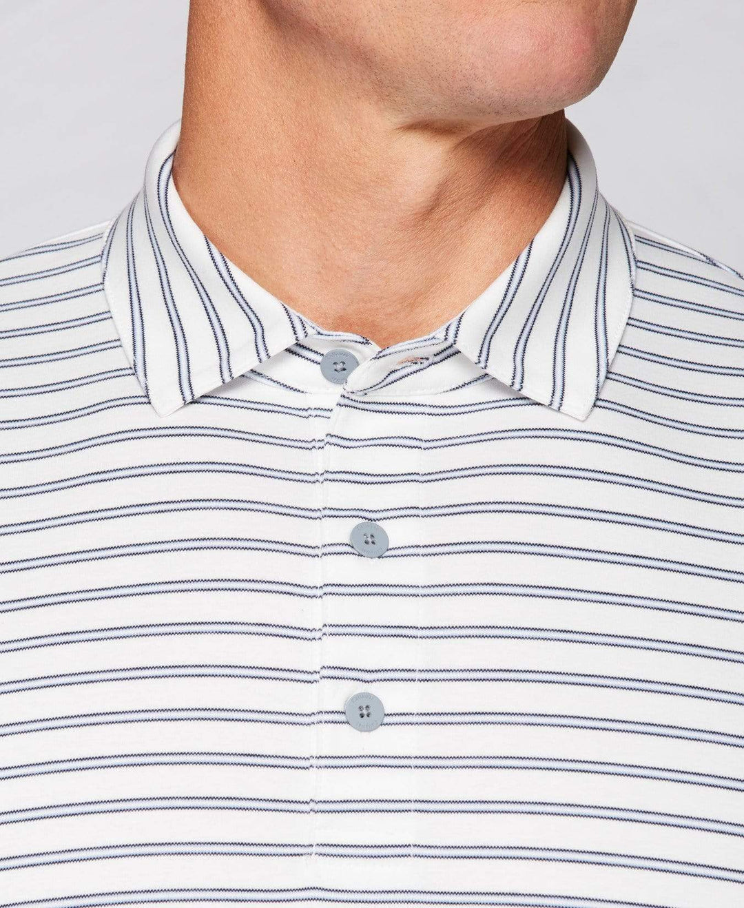 Tour Authentic Mercerized Cotton Stripe Polo Polos