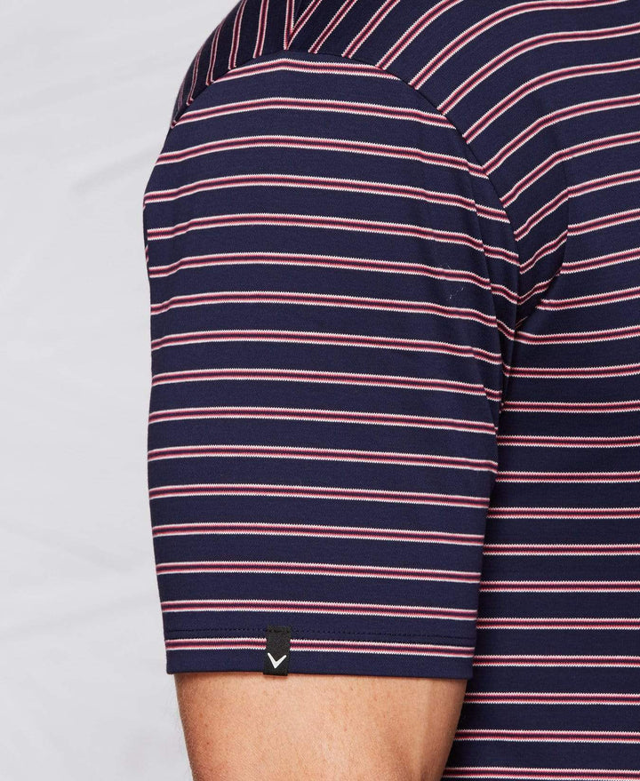 Tour Authentic Mercerized Cotton Stripe Polo Polos