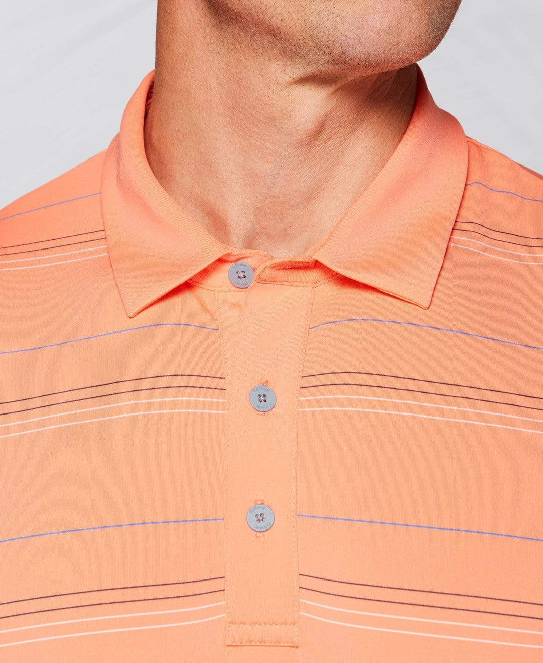 Tour Authentic Micro Stripe Polo Polos