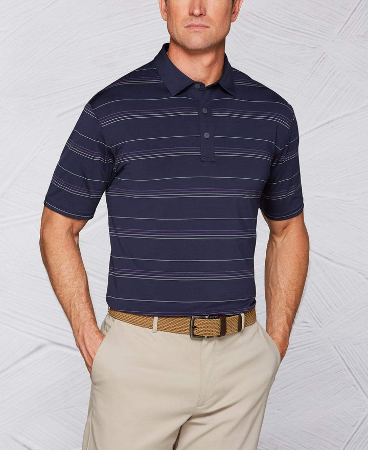 Tour Authentic Micro Stripe Polo Polos Peacoat / S